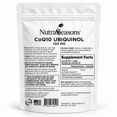 CoQ10 60ct Kaneka Ubiquinol 100mg