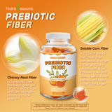 Plant Based Water Soluble Fiber Gummies, Orange Flavor