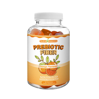 Plant Based Water Soluble Fiber Gummies, Orange Flavor