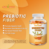 Plant Based Water Soluble Fiber Gummies, Orange Flavor