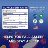 Melatonin Gummies, 10 mg per serving, Natural Berry Flavored