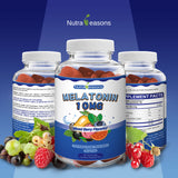 Melatonin Gummies, 10 mg per serving, Natural Berry Flavored