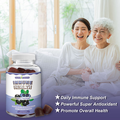 Sambucus Elderberry Immune Support Gummies – Natural Berry Flavor